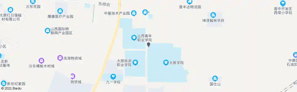 太原职工医学院北门_公交站地图_太原公交_妙搜公交查询2025