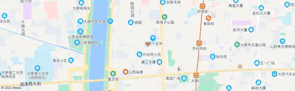 太原水西关_公交站地图_太原公交_妙搜公交查询2025