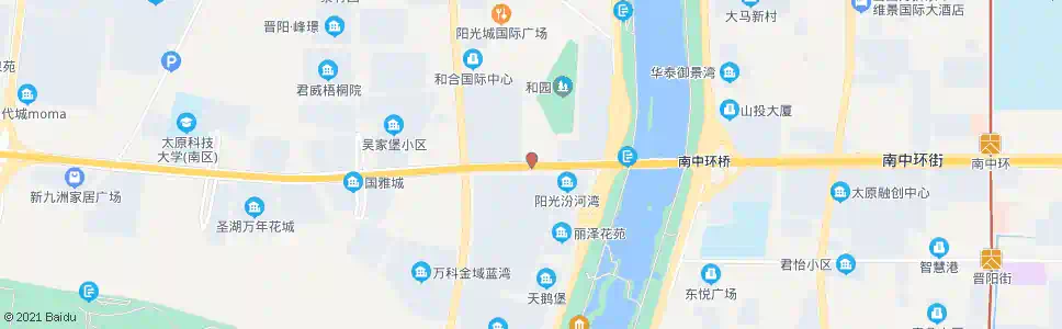 太原南中环西口_公交站地图_太原公交_妙搜公交查询2025