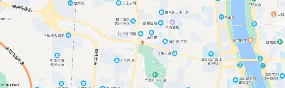 太原南内环和平南路口_公交站地图_太原公交_妙搜公交查询2025