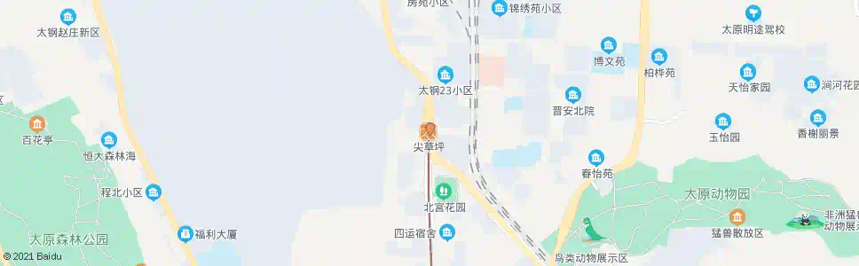 太原尖草坪街_公交站地图_太原公交_妙搜公交查询2025