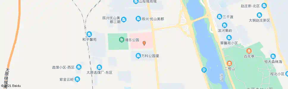 太原摄乐村_公交站地图_太原公交_妙搜公交查询2025