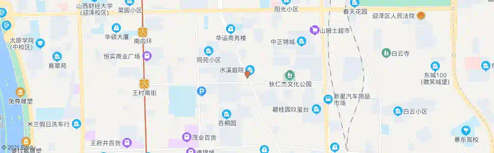 太原并州北路狄村街口_公交站地图_太原公交_妙搜公交查询2025