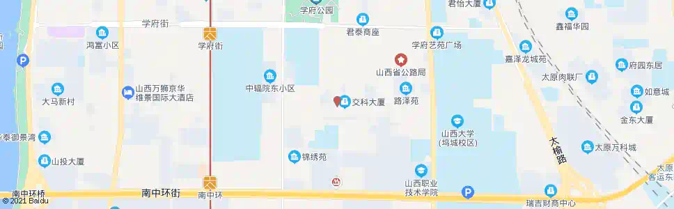 太原太榆路许坦西街口_公交站地图_太原公交_妙搜公交查询2025
