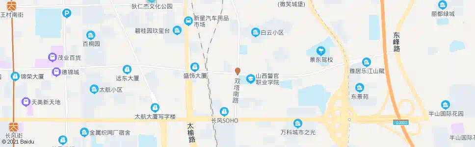 太原太堡街双塔南路口_公交站地图_太原公交_妙搜公交查询2025
