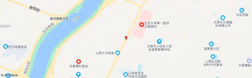 太原贾家寨_公交站地图_太原公交_妙搜公交查询2025
