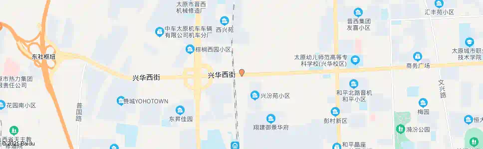 太原东社东_公交站地图_太原公交_妙搜公交查询2025