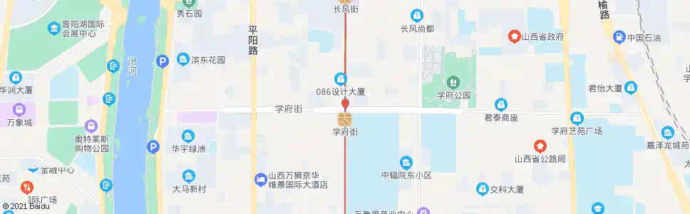 太原长治路学府街口_公交站地图_太原公交_妙搜公交查询2025