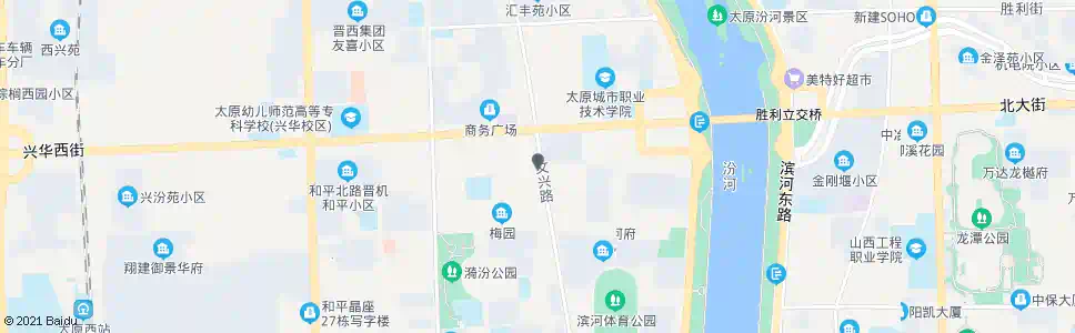 太原天河娱乐城_公交站地图_太原公交_妙搜公交查询2025