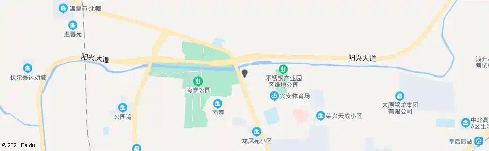 太原南寨村车场_公交站地图_太原公交_妙搜公交查询2025