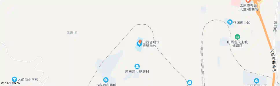 太原西矿建北宿舍_公交站地图_太原公交_妙搜公交查询2025