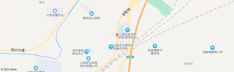 太原阳曲村_公交站地图_太原公交_妙搜公交查询2025