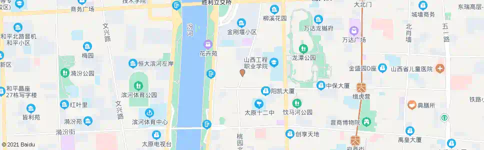 太原金刚堰路旱西关街口_公交站地图_太原公交_妙搜公交查询2025