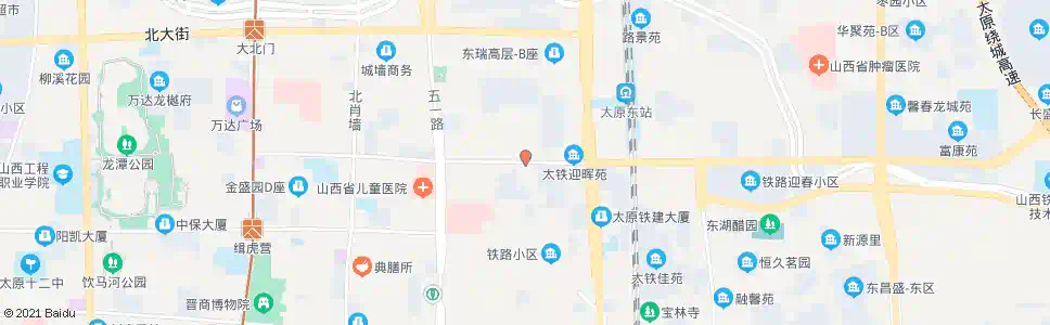 太原小东门街新开南巷口_公交站地图_太原公交_妙搜公交查询2025