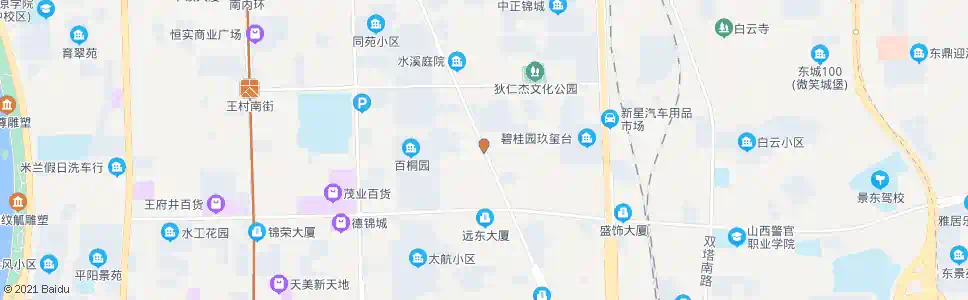 太原并州南路狄村南街口_公交站地图_太原公交_妙搜公交查询2025
