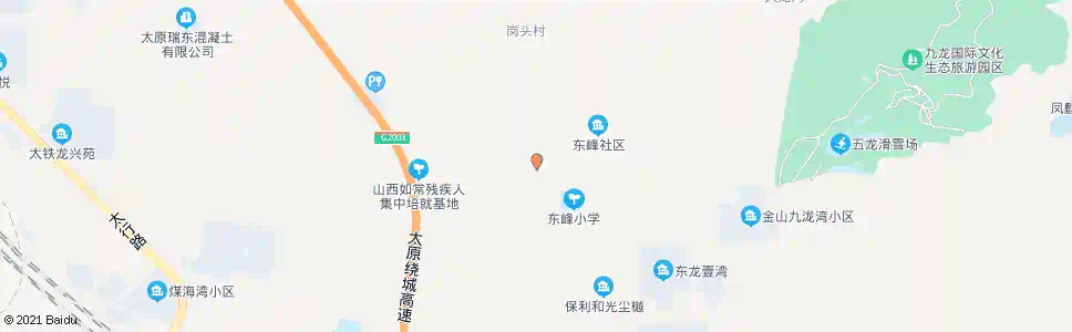 太原东峰社区_公交站地图_太原公交_妙搜公交查询2025