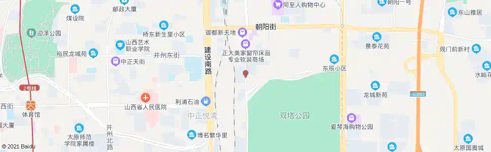 太原双塔北路永祚西街口_公交站地图_太原公交_妙搜公交查询2025