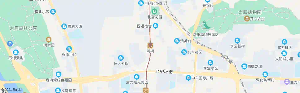太原西涧河_公交站地图_太原公交_妙搜公交查询2025