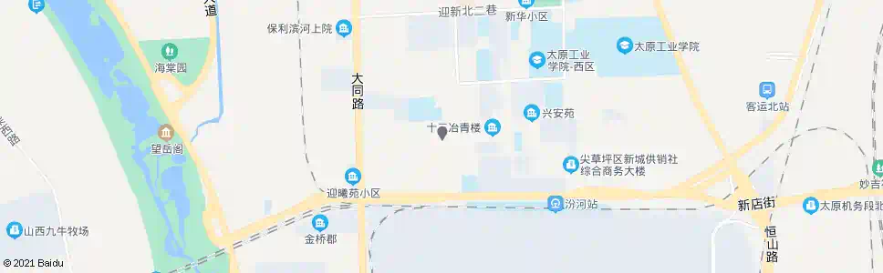 太原太钢总医院_公交站地图_太原公交_妙搜公交查询2025