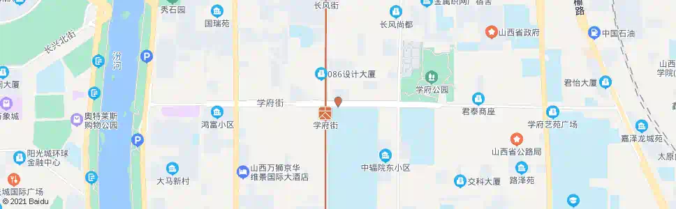 太原学府街长治路口_公交站地图_太原公交_妙搜公交查询2025