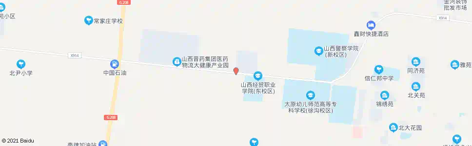 太原北郜_公交站地图_太原公交_妙搜公交查询2025
