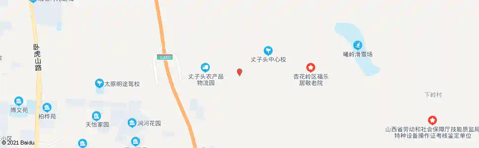太原丈子头西_公交站地图_太原公交_妙搜公交查询2025