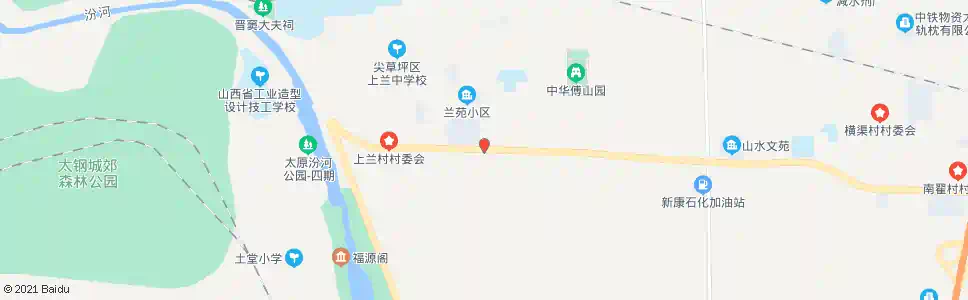 太原兰村_公交站地图_太原公交_妙搜公交查询2025