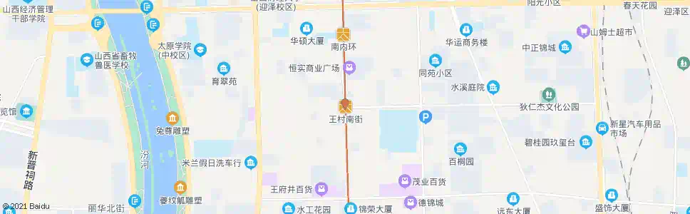 太原王村南街长治路口_公交站地图_太原公交_妙搜公交查询2025
