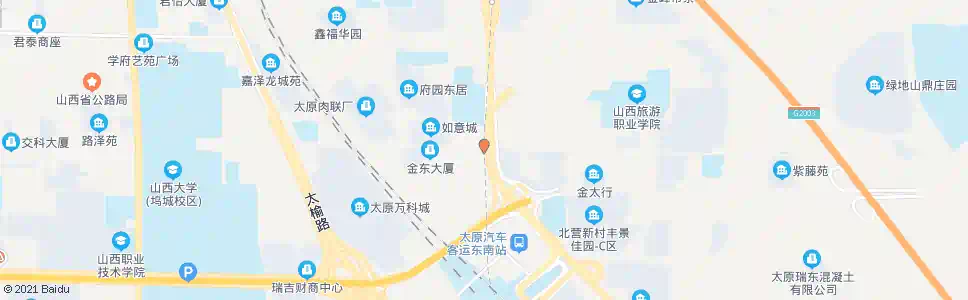 太原农科院_公交站地图_太原公交_妙搜公交查询2025