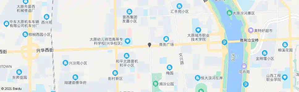 太原兴华街千峰路口_公交站地图_太原公交_妙搜公交查询2025