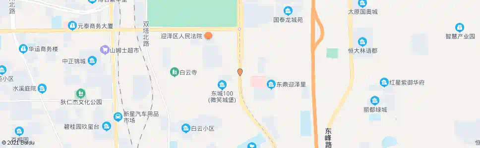 太原南十方街东中环口_公交站地图_太原公交_妙搜公交查询2025