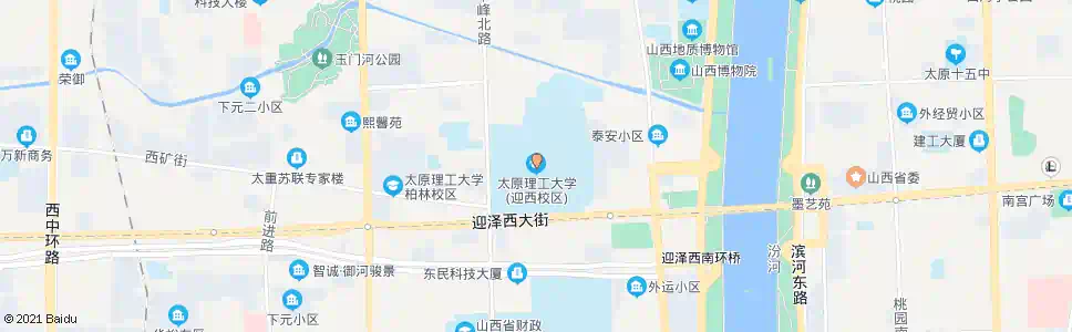 太原理工大学_公交站地图_太原公交_妙搜公交查询2025