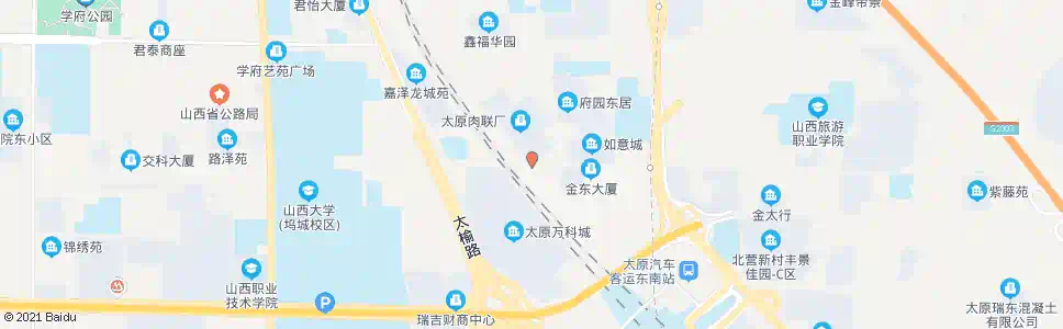 太原肉联厂_公交站地图_太原公交_妙搜公交查询2025
