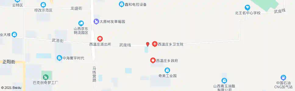 太原西温庄西_公交站地图_太原公交_妙搜公交查询2025