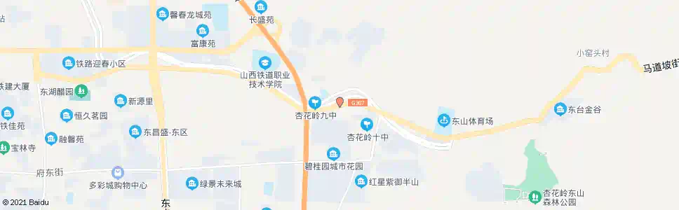 太原下庄_公交站地图_太原公交_妙搜公交查询2025