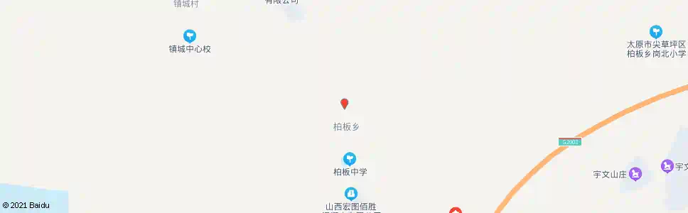 太原柏板村_公交站地图_太原公交_妙搜公交查询2025