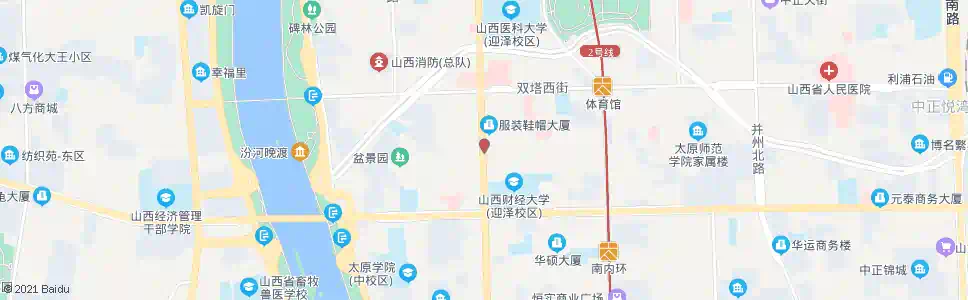 太原菜园街_公交站地图_太原公交_妙搜公交查询2025