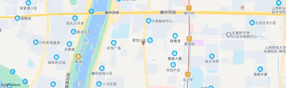 太原晋阳街平阳南路口_公交站地图_太原公交_妙搜公交查询2025