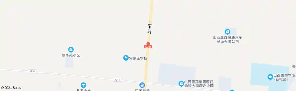 太原大寨村_公交站地图_太原公交_妙搜公交查询2025