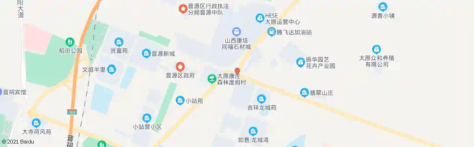 太原新晋祠路乾阳街口_公交站地图_太原公交_妙搜公交查询2025
