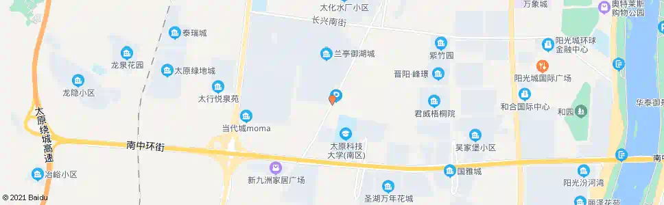 太原南堰_公交站地图_太原公交_妙搜公交查询2025