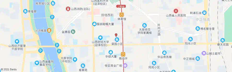太原菜园村_公交站地图_太原公交_妙搜公交查询2025