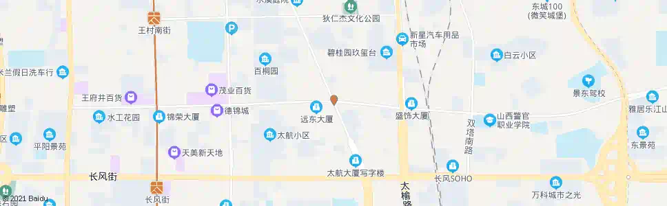 太原坞城南路亲贤街口_公交站地图_太原公交_妙搜公交查询2025