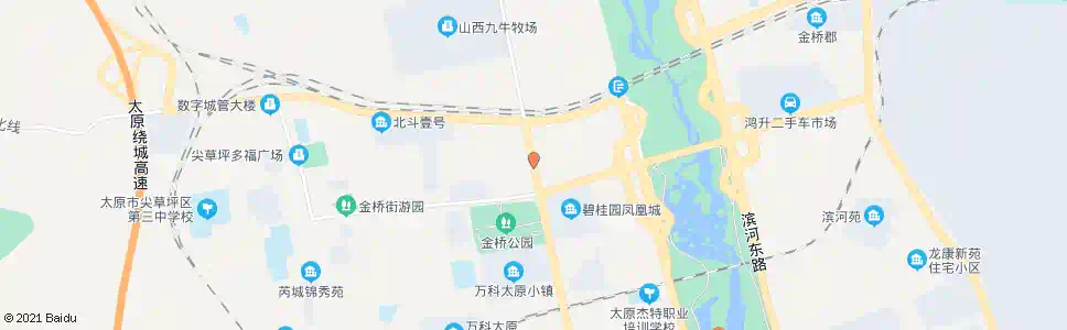 太原柴西路金桥西街口_公交站地图_太原公交_妙搜公交查询2025