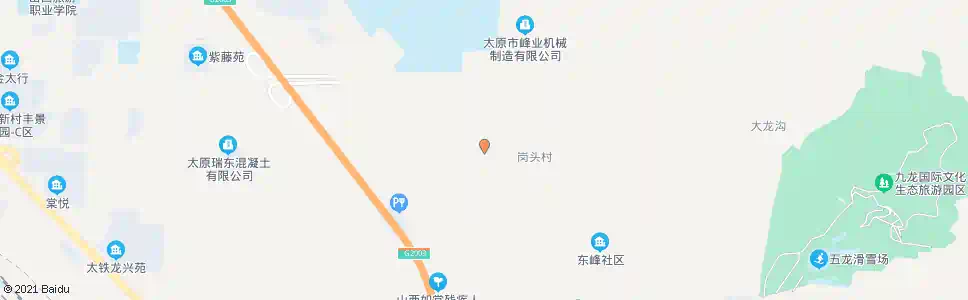 太原岗头_公交站地图_太原公交_妙搜公交查询2025