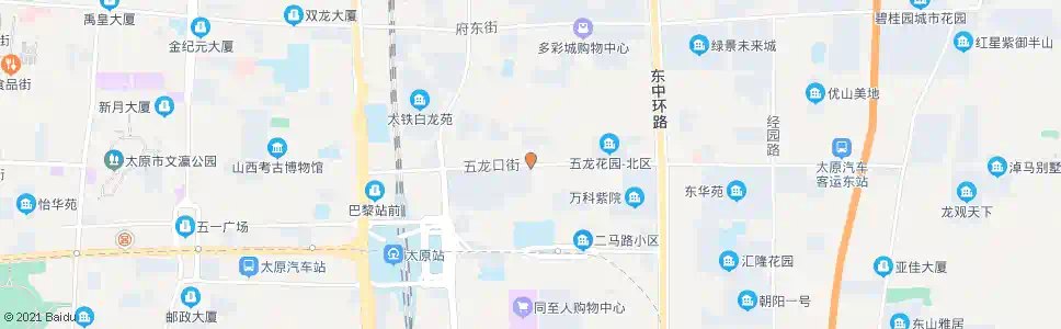 太原铁路宿舍_公交站地图_太原公交_妙搜公交查询2025