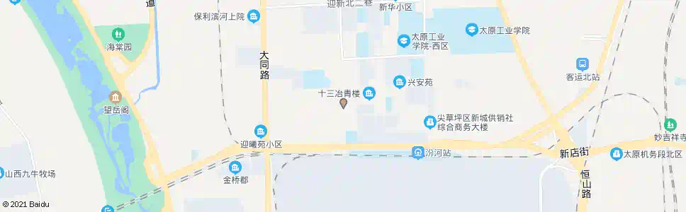 太原太钢医院_公交站地图_太原公交_妙搜公交查询2025