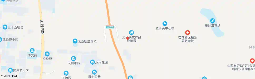 太原873支招呼站_公交站地图_太原公交_妙搜公交查询2025