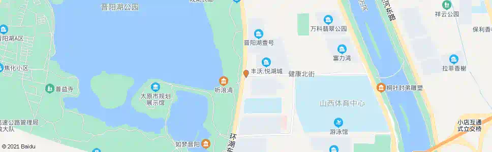 太原健康北街_公交站地图_太原公交_妙搜公交查询2025