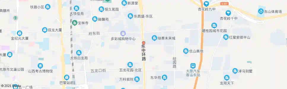太原东中环大东门街口_公交站地图_太原公交_妙搜公交查询2025